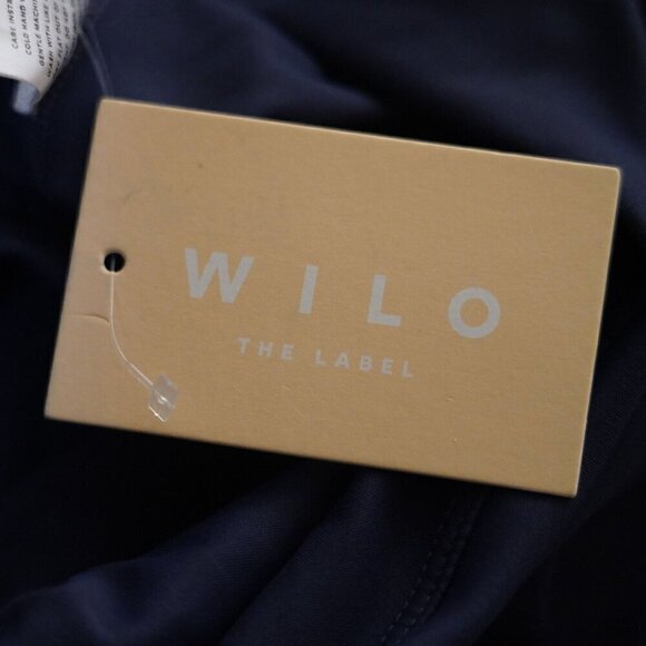 NWT Wilo the Label Tennis Dress in Cobalt/Navy Blue Large Strappy lined - Picture 10 of 13